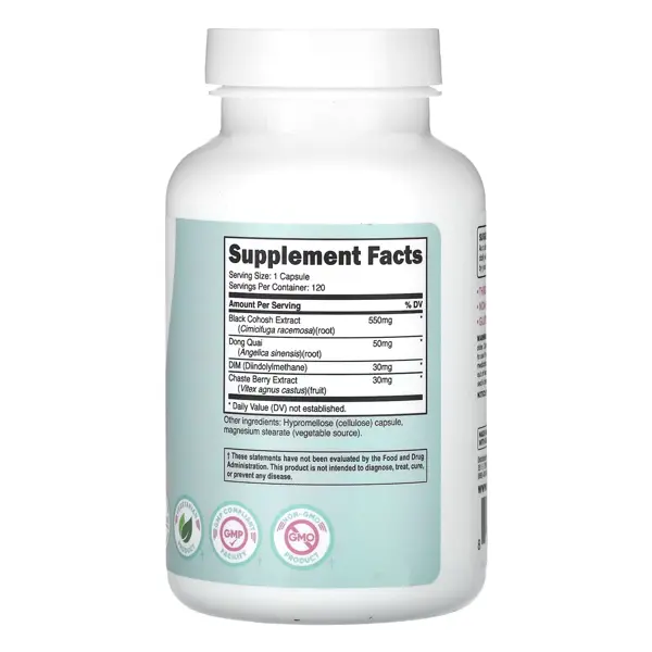 Nutricost Black Cohosh For Women 660 Mg Capsules